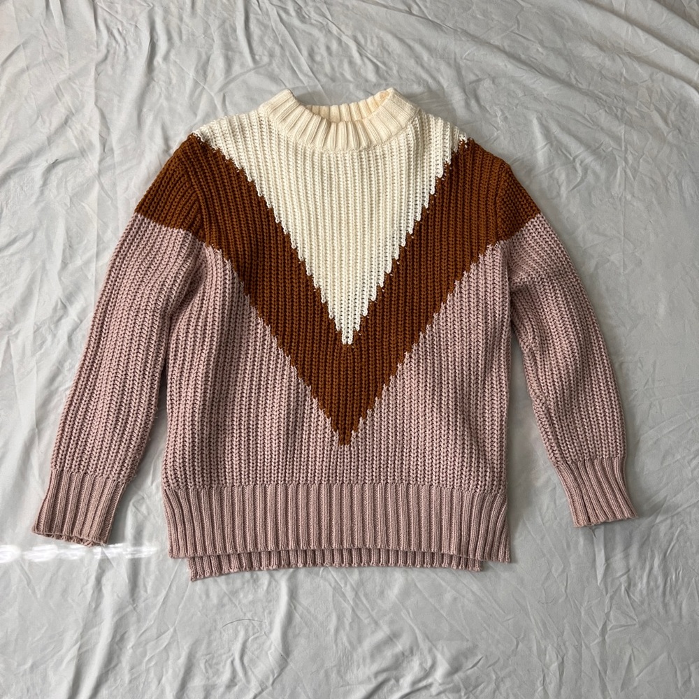 oversized knit sweater